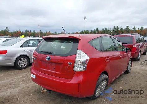 2012 Toyota Prius V Three z USA, uszkodzony, nr VIN JTDZN3EU3C3088650